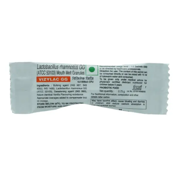 Vizylac GG Sachet 0.75 gm - Image 4