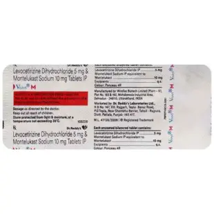 Vozet M 5mg/10mg Tablet