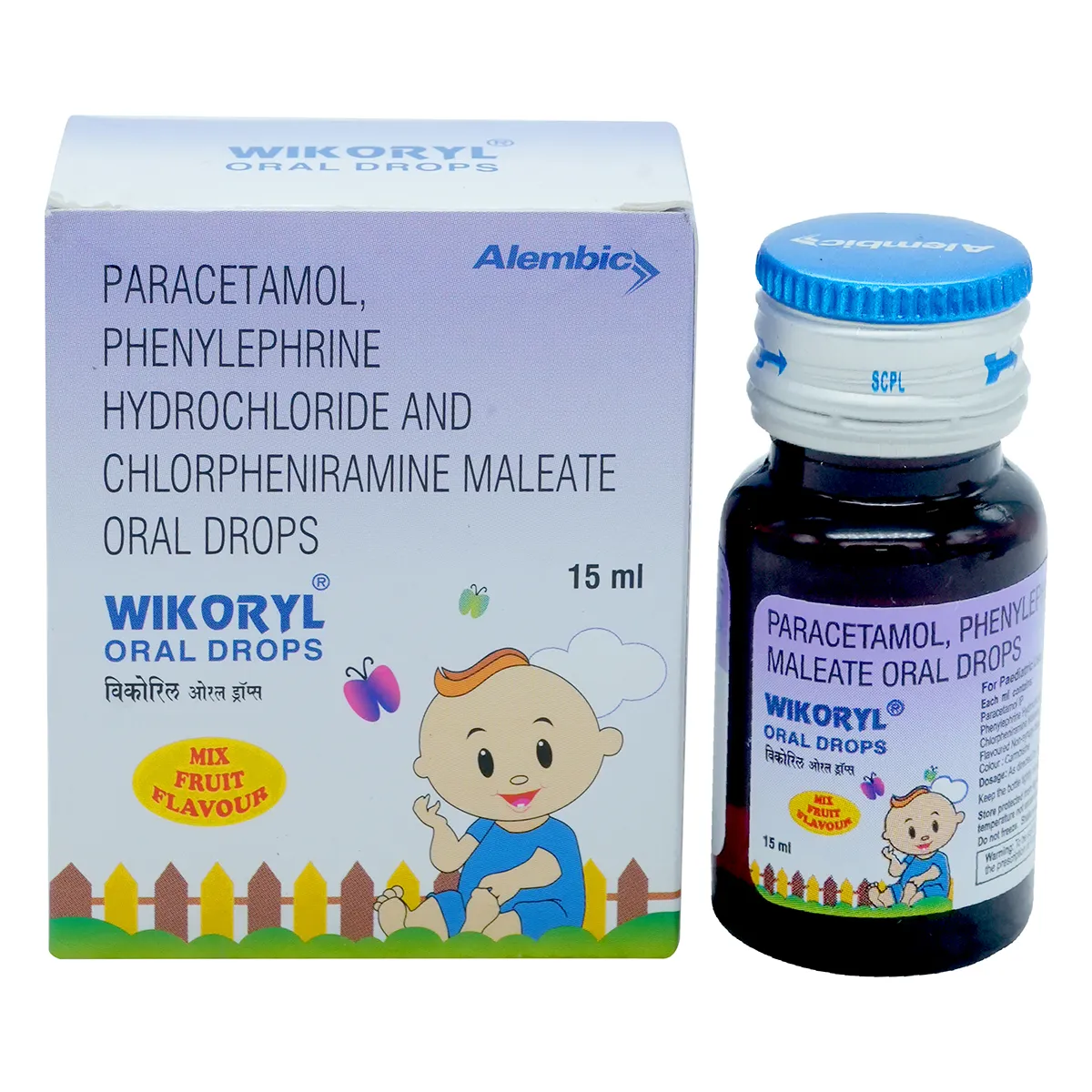 Wikoryl Oral Drops Mix Fruit