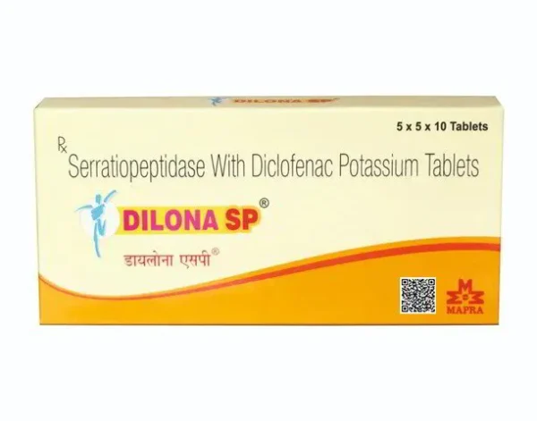 Dilona SP 50mg/10mg Tablet