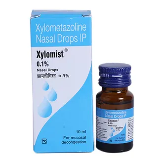 Xylomist 0.1% Nasal Drops 1*10ML - Image 3