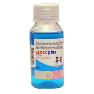 Zedex Plus Cough Syrup Sugar Free