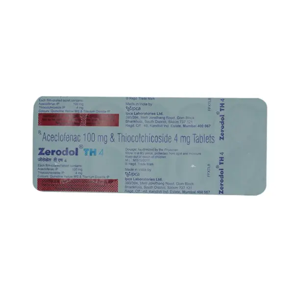 Zerodol TH 4 Tablet - Image 2