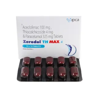 Zerodol TH Max 4mg/100mg/325mg Tablet