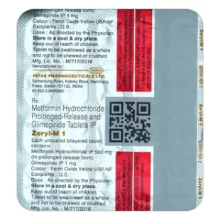 Zoryl-M 1 Tablet PR