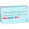 Novastat Asp 20mg/75mg Capsule