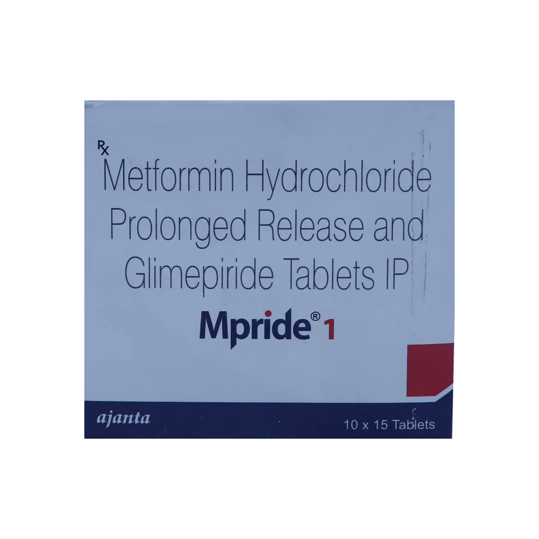 Mpride 1mg/500mg Tablet PR'1*15