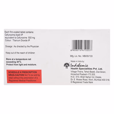 Zenoxim 500mg Tablet 1*10 - Image 4