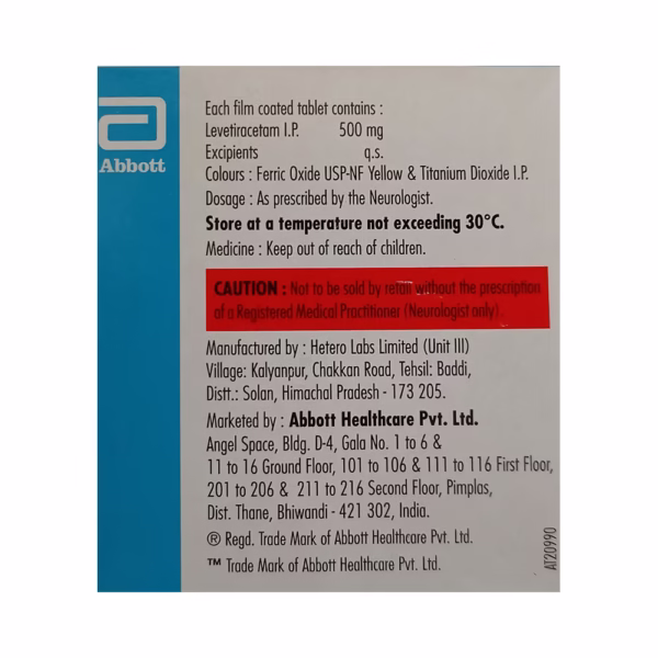 Levesam 500 Tablet - Image 2