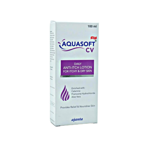 New Aquasoft CV Daily Anti-Itch Lotion for Itchy & Dry Skin 100g - Image 3