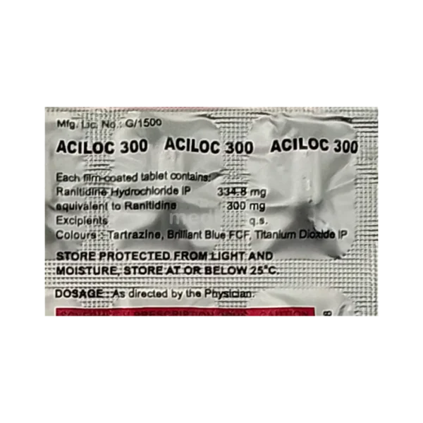 Aciloc 300 Tablet - Image 3