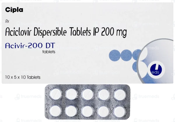 Acivir 200 DT Tablet - Image 4