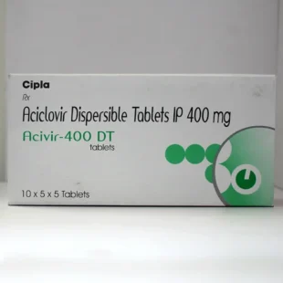 Acivir Dt 400mg Strip Of 10 Tablets
