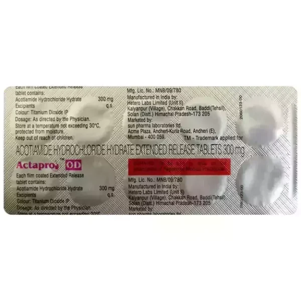 Actapro OD Tablet - Image 2