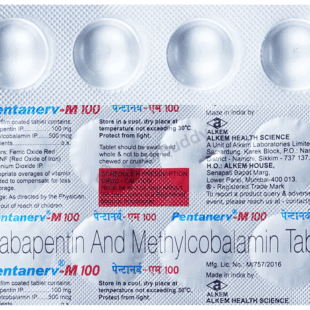 Pentanerv M 100mg/500mcg Tablet