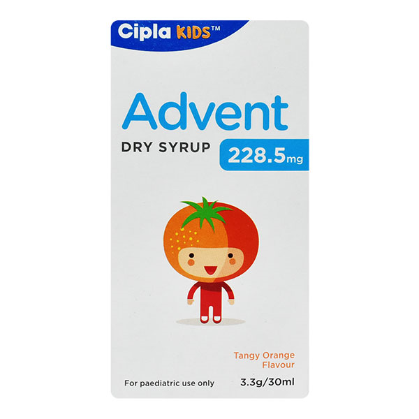 Advent 228.5mg dry syp