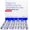 Afoglip M 500 Tablet ER