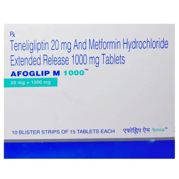 Afoglip M 1000 Tablet