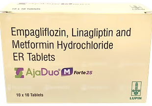 Ajaduo M Forte 25 Tablet ER