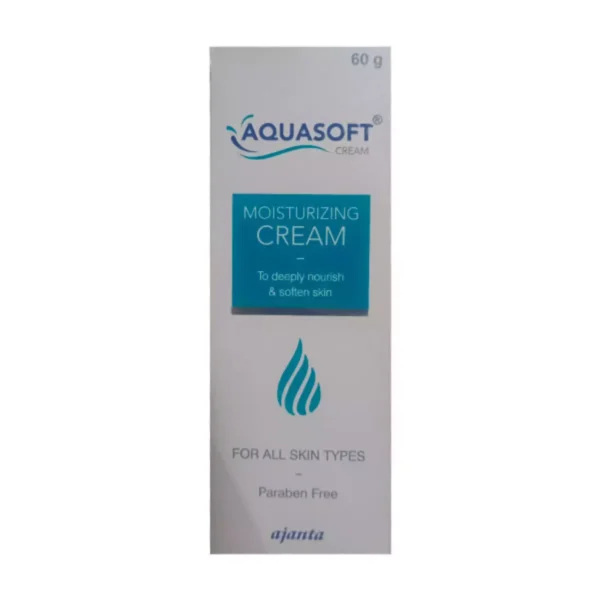 Aquasoft Moisturising Cream | 60gm | Nourishes & Softens the Skin | For All Skin Types | Paraben-Free - Image 4