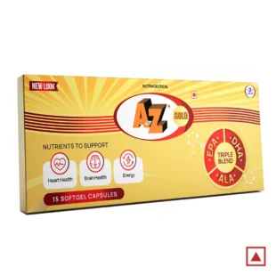 New A to Z Gold Soft Gelatin Capsule with Antioxidants, Multivitamins & Multiminerals