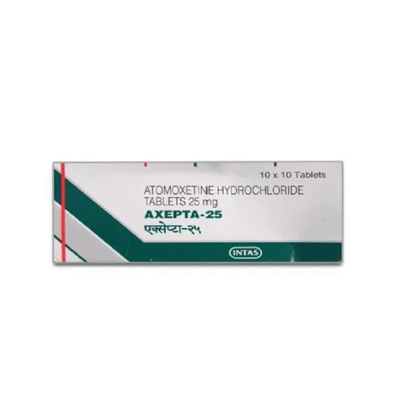 Axepta 25mg Tablet - Image 3