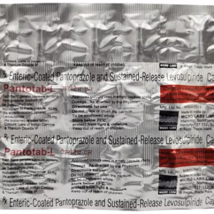 Pantotab L 75mg/40mg Capsule 1*10