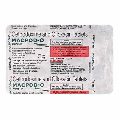 Macpod O 200 mg/200 mg Tablet