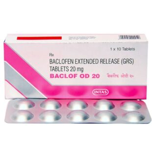 Baclof OD 20 Tablet ER