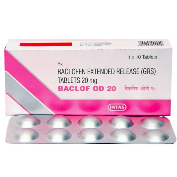 Baclof OD 20 Tablet ER