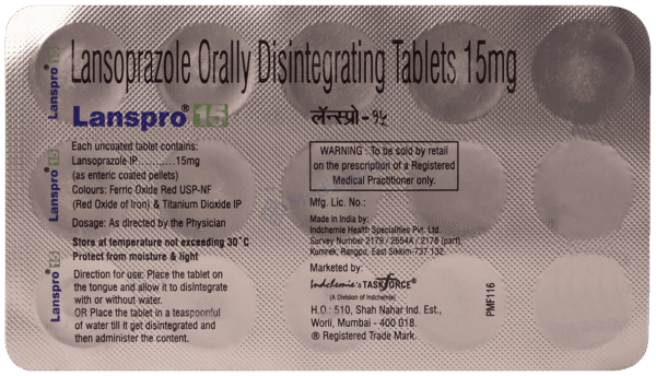 Lanspro 15 Tablet DT - Image 3
