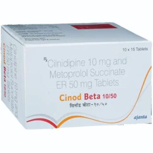 Cinod Beta 10/50 Tablet ER
