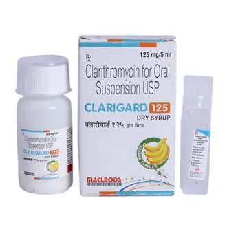 Clarigard 125mg Dry Syrup Banana