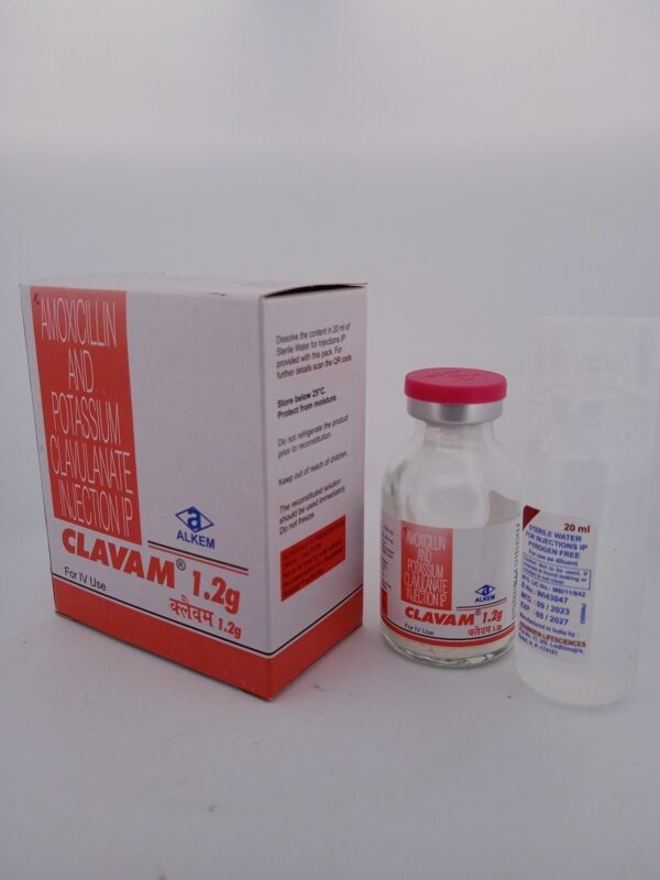 Clavam 1.2 gm Injection - Image 2