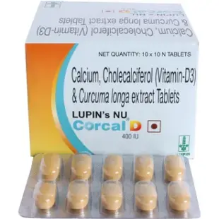 Corcal D 400IU Tablet 1*10