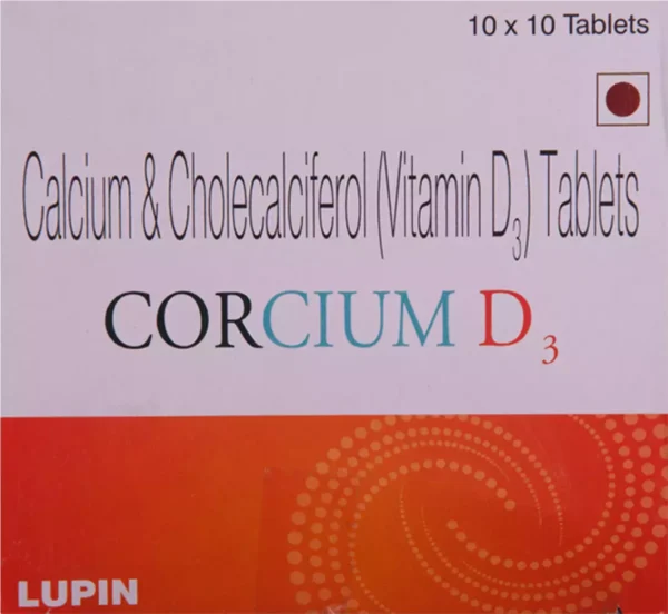Corcium D3 | Calcium Tablet
