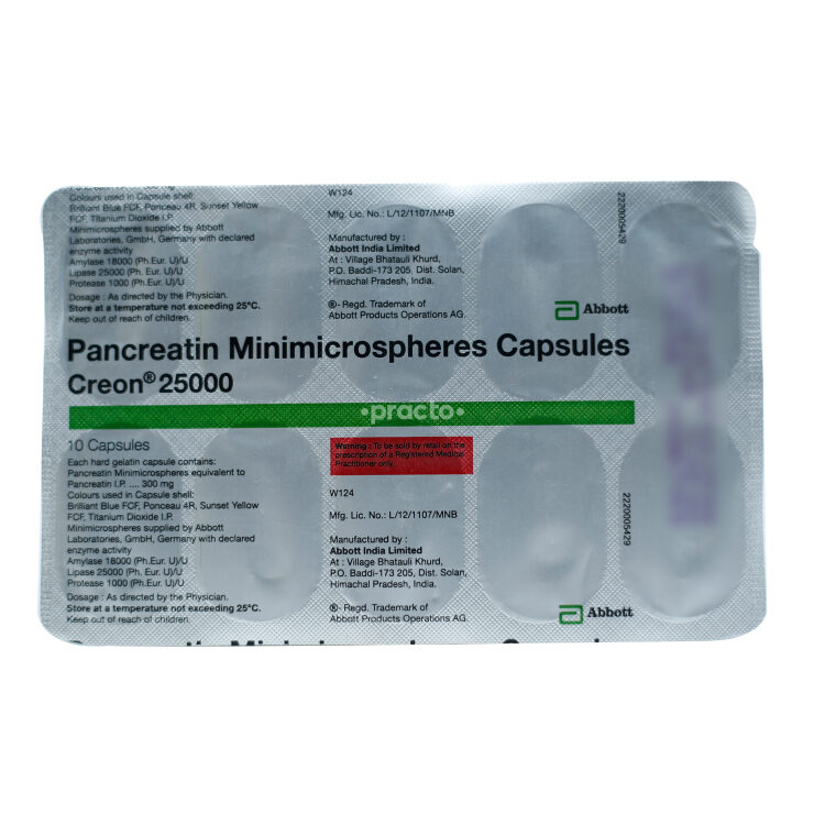 Creon 25000 Capsule 1*10 - Image 2