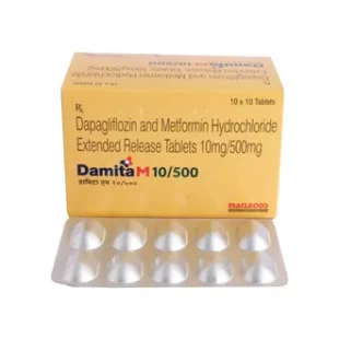 Damita M 10/500 Tablet ER