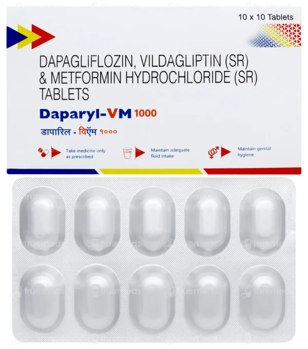 Daparyl-VM 1000 Tablet