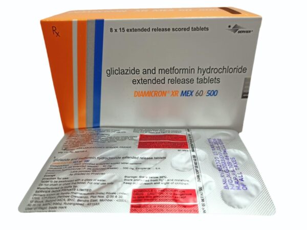 Diamicron XR MEX 60/500 Tablet
