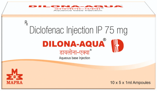 Dilona Aqua 75mg Injection