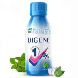Digene Antacid Antigas Gel | For Acidity, Gas, Heartburn & Stomach Care | Flavour Mint