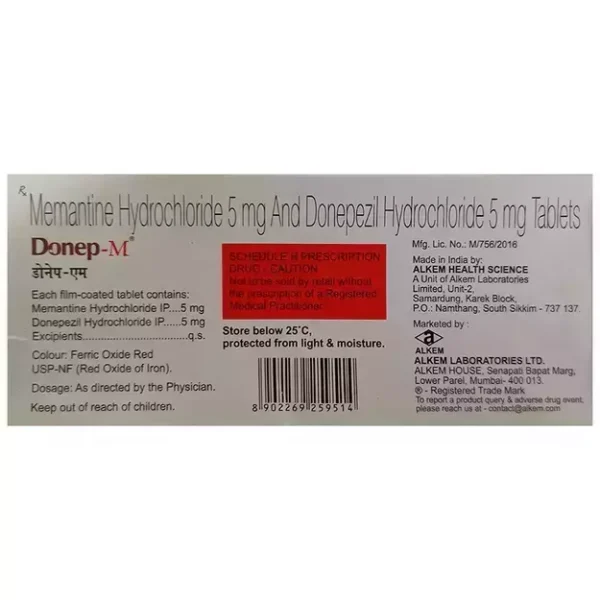 Donep-M Tablet - Image 3