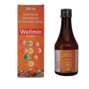 Wellmin Multivitamin Multimineral And Antioxidant Syrup, Plastic Bottle, Non Prescription