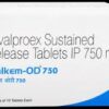Valkem-OD 750 Tablet