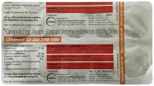 Obimet GX Sita 50mg/1mg/1000mg Tablet 1*10