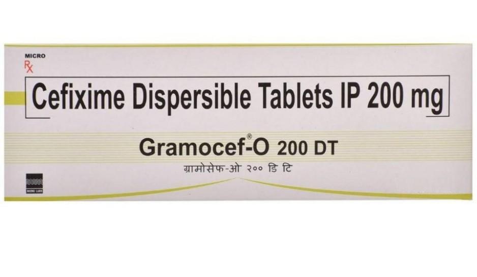 Gramocef-O 200mg Tablet DT