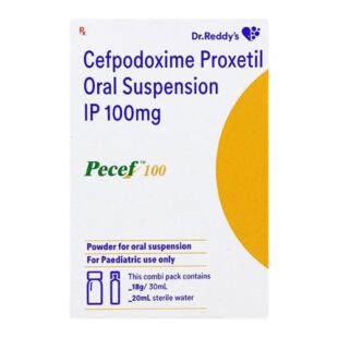 Pecef 100mg Tablet DT