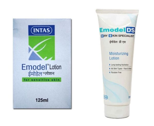 Emodel DS Dry Skin Moisturizing Lotion Paraben Free - Image 2