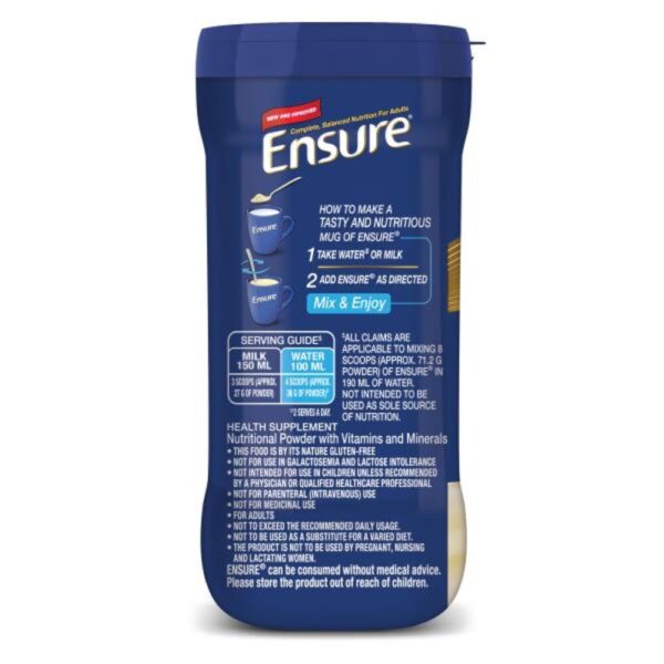 Ensure Vanilla 375gm (Jar) - Image 2